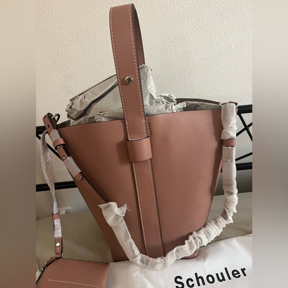 NWT Proenza Schouler White Label pink rose Sullivan three way handbag - Picture 3 of 16